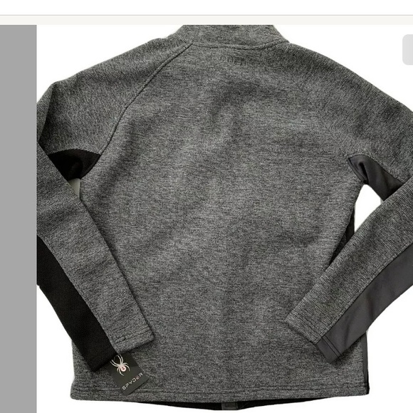 New! Spyder Full Zip Sweater Size L - Picture 6 of 6